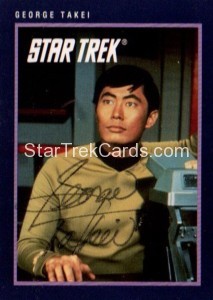 Star Trek Aftermarket Autograph George Takei