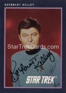 Star Trek Aftermarket Autograph Trading Card DeForest Kelley Alternate