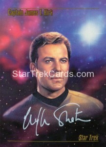 Star Trek Aftermarket Autograph Trading Card William Shtaner