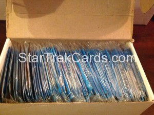 Star Trek The Next Generation Stickers Panini Box Israeli Alternate