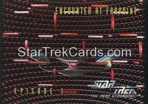 Star Trek The Next Generation Season One Trading Card 11