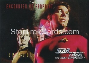 Star Trek The Next Generation Season One Trading Card 13