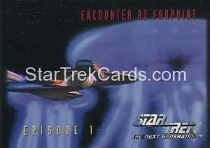 Star Trek The Next Generation Season One Trading Card 15