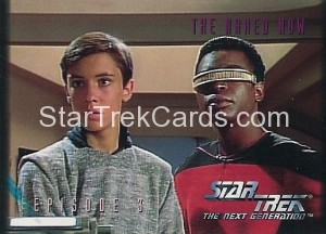 Star Trek The Next Generation Season One Trading Card 17