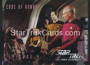 Star Trek The Next Generation Season One Trading Card 19