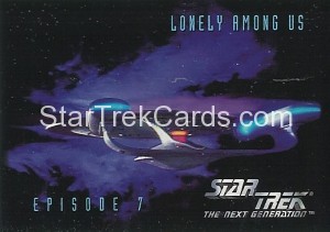 Star Trek The Next Generation Season One Trading Card 30