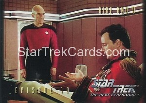 Star Trek The Next Generation Season One Trading Card 37