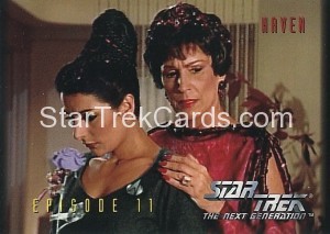 Star Trek The Next Generation Season One Trading Card 40