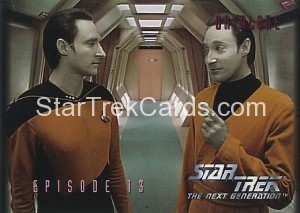 Star Trek The Next Generation Season One Trading Card 47