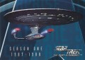 Star Trek The Next Generation Season One Trading Card 5