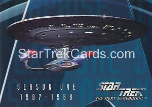 Star Trek The Next Generation Season One Trading Card 5