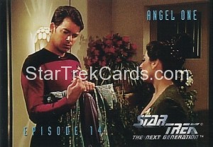 Star Trek The Next Generation Season One Trading Card 50