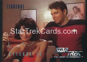 Star Trek The Next Generation Season One Trading Card 53