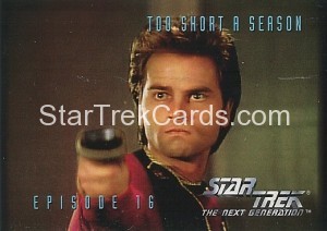 Star Trek The Next Generation Season One Trading Card 57