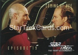 Star Trek The Next Generation Season One Trading Card 66