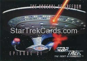 Star Trek The Next Generation Season One Trading Card 72