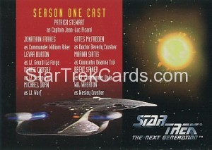 Star Trek The Next Generation Season One Trading Card 90