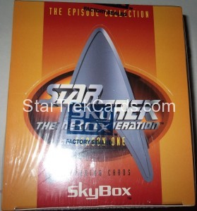 Star Trek The Next Generation Season One Trading Card Box
