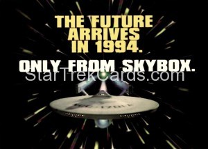 Star Trek The Next Generation Season One Trading Card Unnumbered Promo