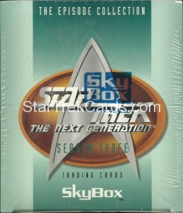 Star Trek The Next Generation Season Three Trading Card Box