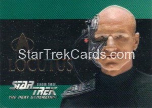 Star Trek The Next Generation Season Three Trading Card S16
