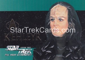 Star Trek The Next Generation Season Three Trading Card S18