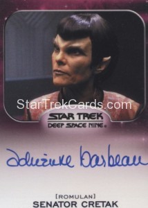 Star Trek Aliens Autograph Adrienne Barbeau