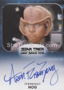 Star Trek Aliens Autograph Aron Eisenberg