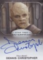 Star Trek Aliens Autograph Dennis Christopher Suliban