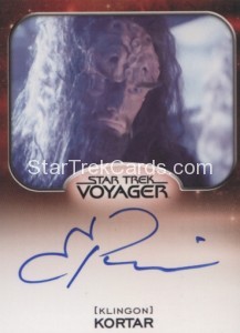 Star Trek Aliens Autograph Eric Pierpoint