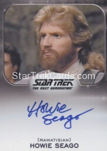 Star Trek Aliens Autograph Howie Seago