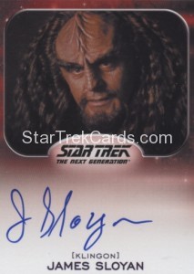 Star Trek Aliens Autograph James Sloyan