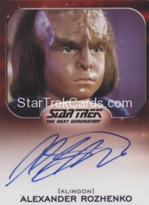 Star Trek Aliens Autograph Jon Steuer