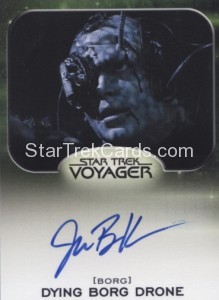 Star Trek Aliens Autograph Jonathan Breck