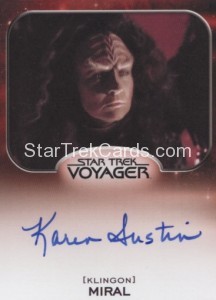 Star Trek Aliens Autograph Karen Austin