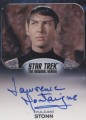 Star Trek Aliens Autograph Lawrence Montaigne