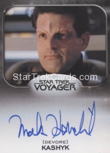 Star Trek Aliens Autograph Mark Harelik