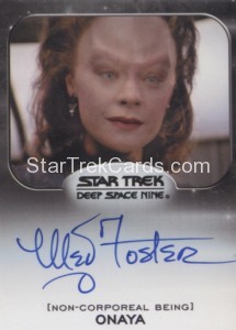 Star Trek Aliens Autograph Meg Foster