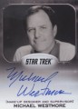 Star Trek Aliens Autograph Michael Westmore