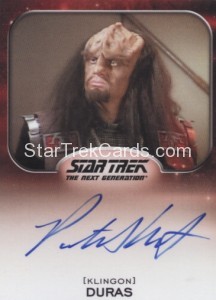 Star Trek Aliens Autograph Patrick Massett