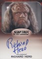 Star Trek Aliens Autograph Richard Herd