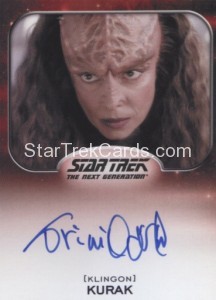 Star Trek Aliens Autograph Tricia ONeil