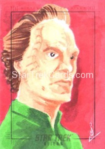 Star Trek Aliens Jason Sobol Sketch Card Alternate