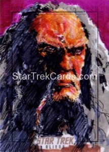 Star Trek Aliens Jomar Bulda Sketch Card Alternate