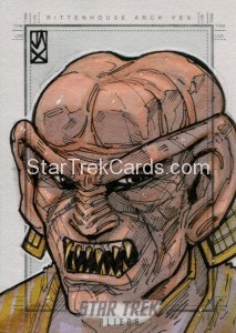 Star Trek Aliens Sketch John Jackman Alternate