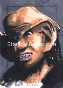 Star Trek Aliens Than Bui Sketch Card Alternate