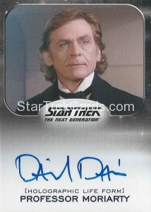 Star Trek Aliens Trading Card Autograph Daniel Davis