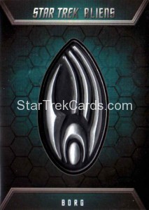 Star Trek Aliens Trading Card B4 Black