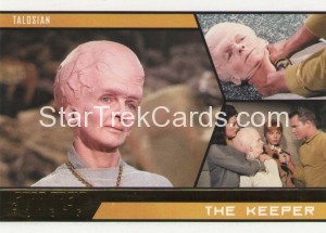 Star Trek Aliens Trading Card Gold Parallel Base 1