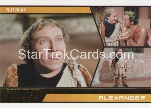 Star Trek Aliens Trading Card Gold Parallel Base 12